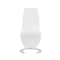Global Furniture Usa Contemporary PU D9002 2 White Dining Chairs 2964 - alternate 1